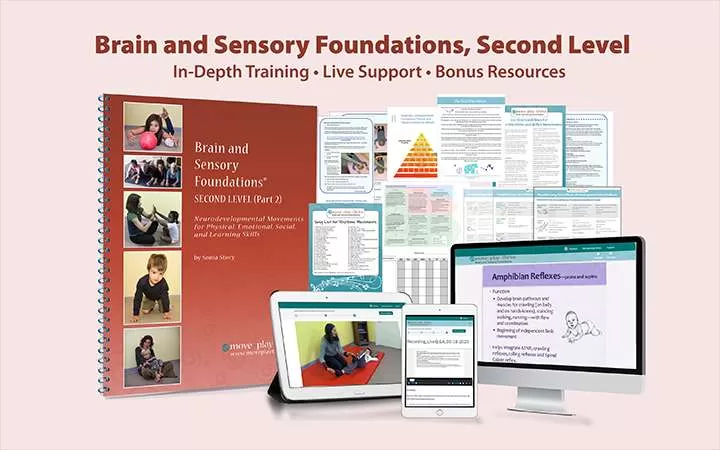 Multimedia resources and instructional methods in the Brain and Sensory Foundations Second Level course.