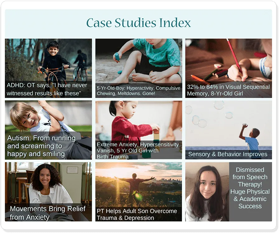 Sample of nine case studies.
