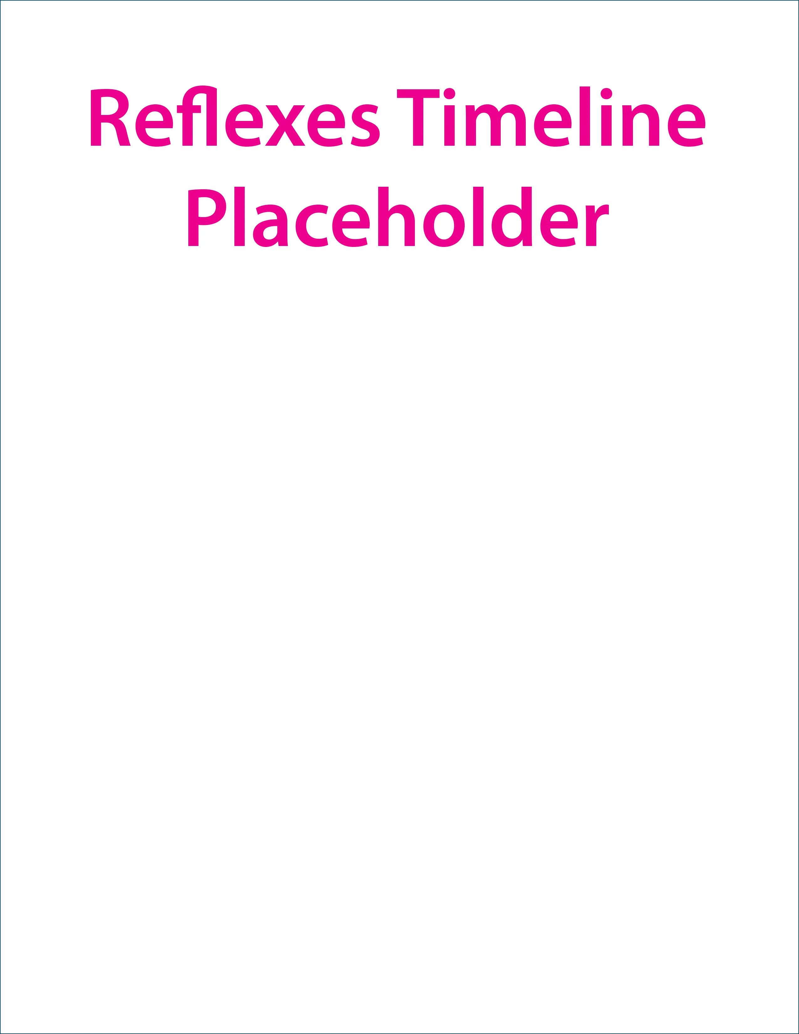 Timeline of Reflex Development thumbnail