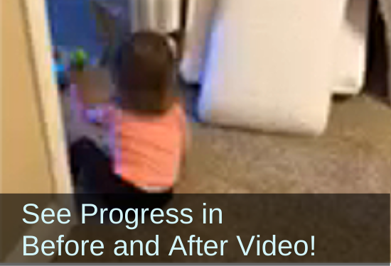 Delayed Toddler Goes from Only Scooting on Bottom to Walking After 4 Weeks of Innate Sensory-Motor Intervention