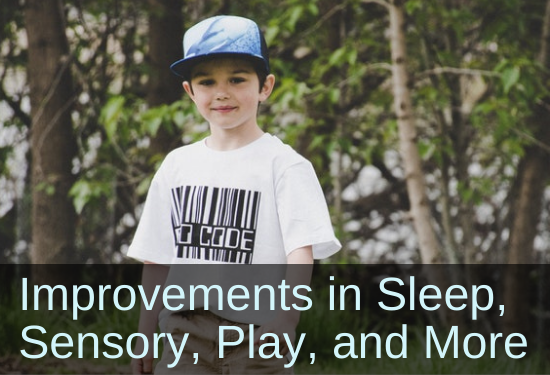  4-Yr-Old Boy with ASD: Better Interoception, Speech, Vision, and Focus with Innate Movements