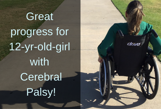 Easier Wheelchair Transitions and Huge Gait Trainer Improvements for 12-Yr-Old with CP