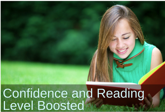 Preteen's Self-confidence is Boosted, As Well As Her Reading Level